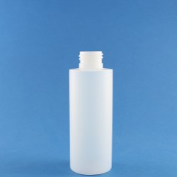 125ml Simplicity Bottle Natural HDPE 24mm Neck